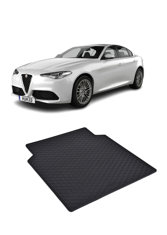 Tavita auto ALFA Romeo Giulia 4x2, 4x4 2016-2019, protectie portbagaj, Cri-Flo, din cauciuc 100%, compatibil cu autoturismul ALFA Romeo Giulia