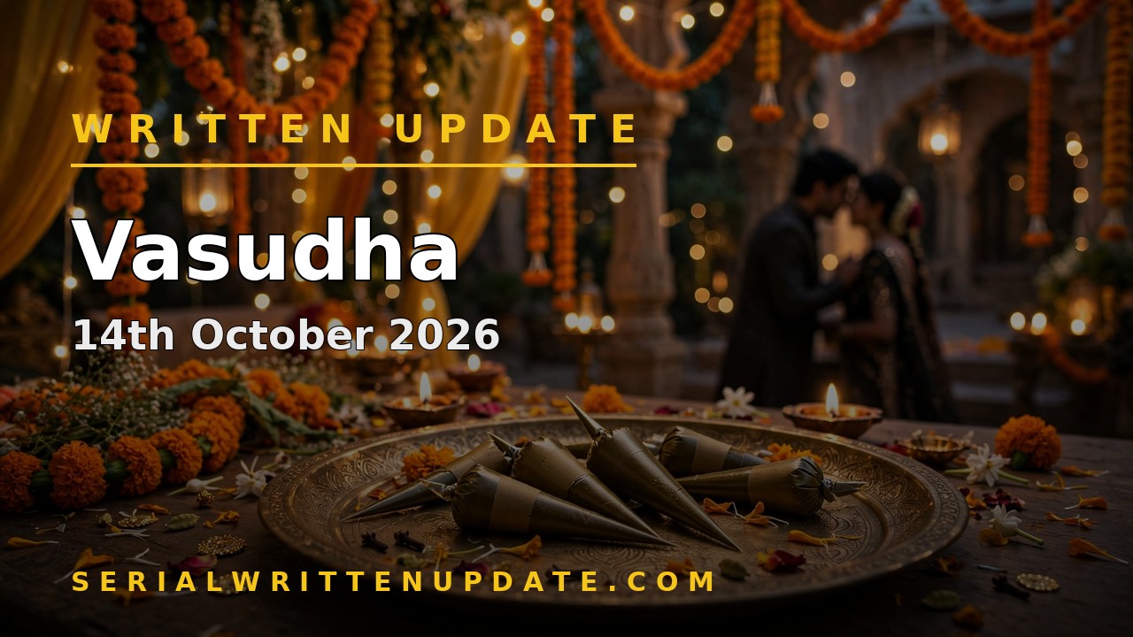 Vasudha upcoming 14th October 2026 written update: Usha pushes Lajwanti to sabotage the wedding with a mehendi plan