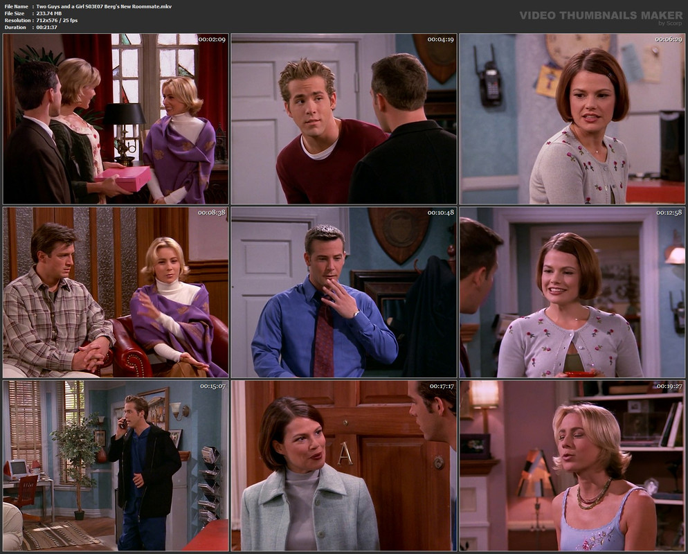 Two Guys and a Girl S03E07 Berg's New Roommate.mkv