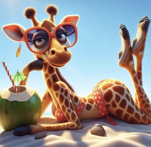 Giraffe-Sun-Bathing-LOVELY-CAT