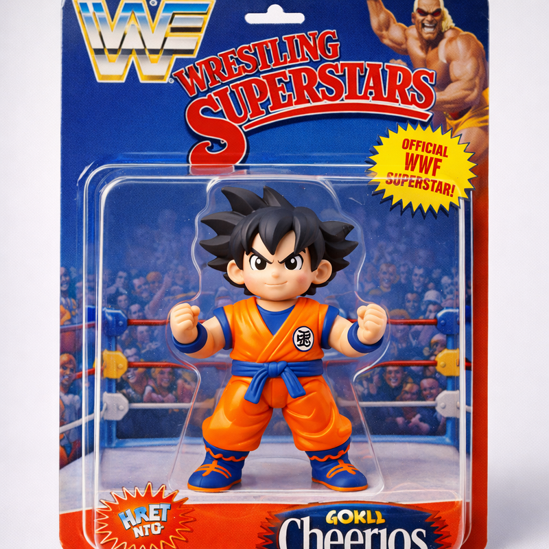 Mô hình đô vật phong cách thập niên 90