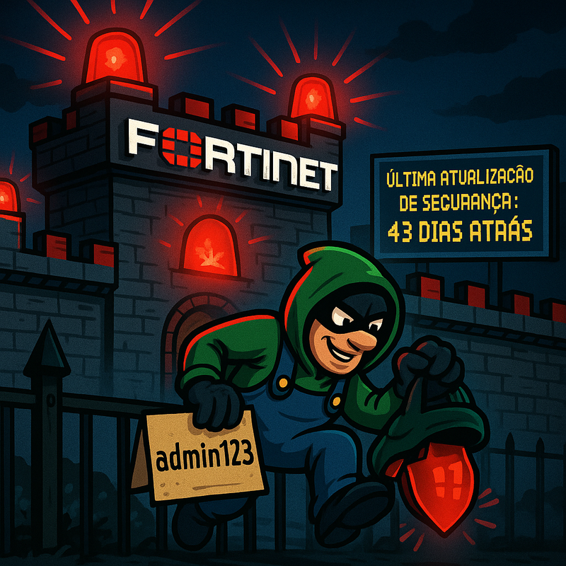 Fortinet na Mira: ataques massivos contra VPNs acendem alerta vermelho no mundo da cibersegurança