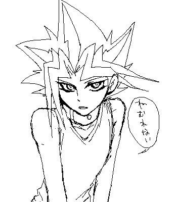 Hình vẽ Atemu (Yami Yugi) bộ YugiOh (vua trò chơi) - Page 21 5_Atemp_59