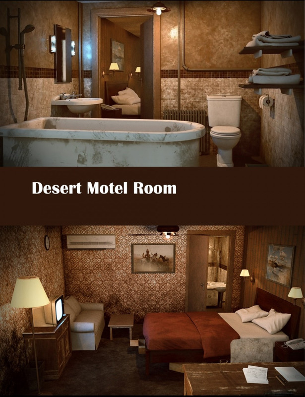 desert motel room 00 main daz3d