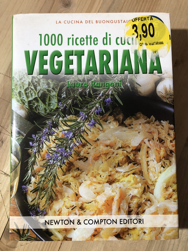 Libro 1000 Ricette di cucina Vegetariana