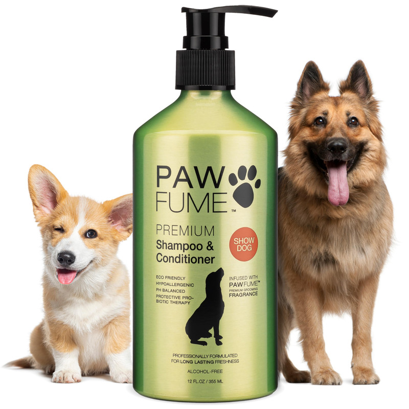 PAWFUME Deshedding Dog Shampoo and Conditioner Show Dog