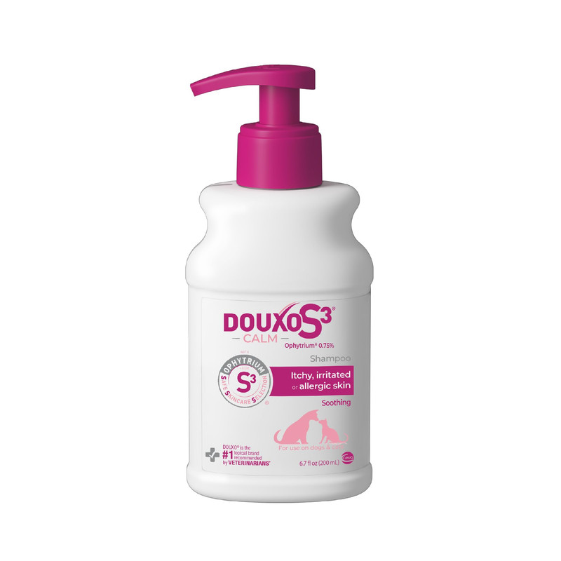 Douxo S3 Calm Dog Shampoo for Itchy/Allergic Skin 6.7 oz