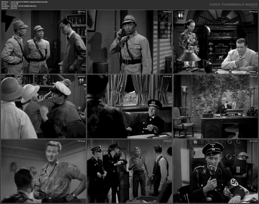 Secret Agent X-9 S01E01 Torpedo Rendezvous.mkv