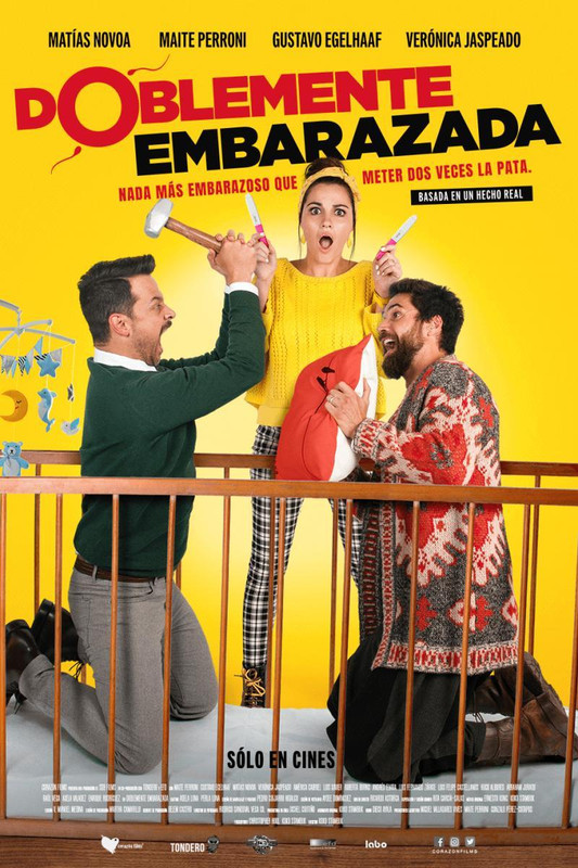 doblemente embarazada 739038953 large - Doblemente embarazada Dvdrip Español (2019) Comedia