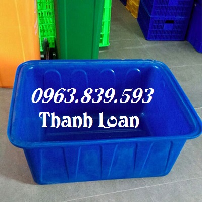 Thùng nhựa bít, sóng nhựa, hộp nhựa có nắp bền./ 0963.839.593 Ms.Loan Thung-nhua-1-lop-100l-200l-300l-500l-1