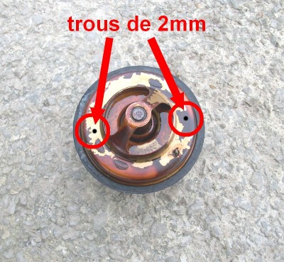 Calorstat percé mazout ou carbu