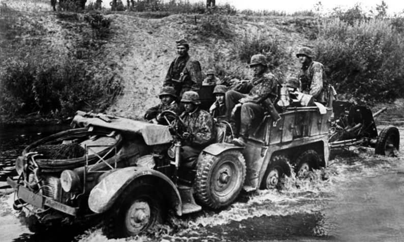 Unidad antitanque de la 3.ª SS Panzer, septiembre de 1941 Unidad antitanque de la 3.ª SS Panzer, septiembre de 1941