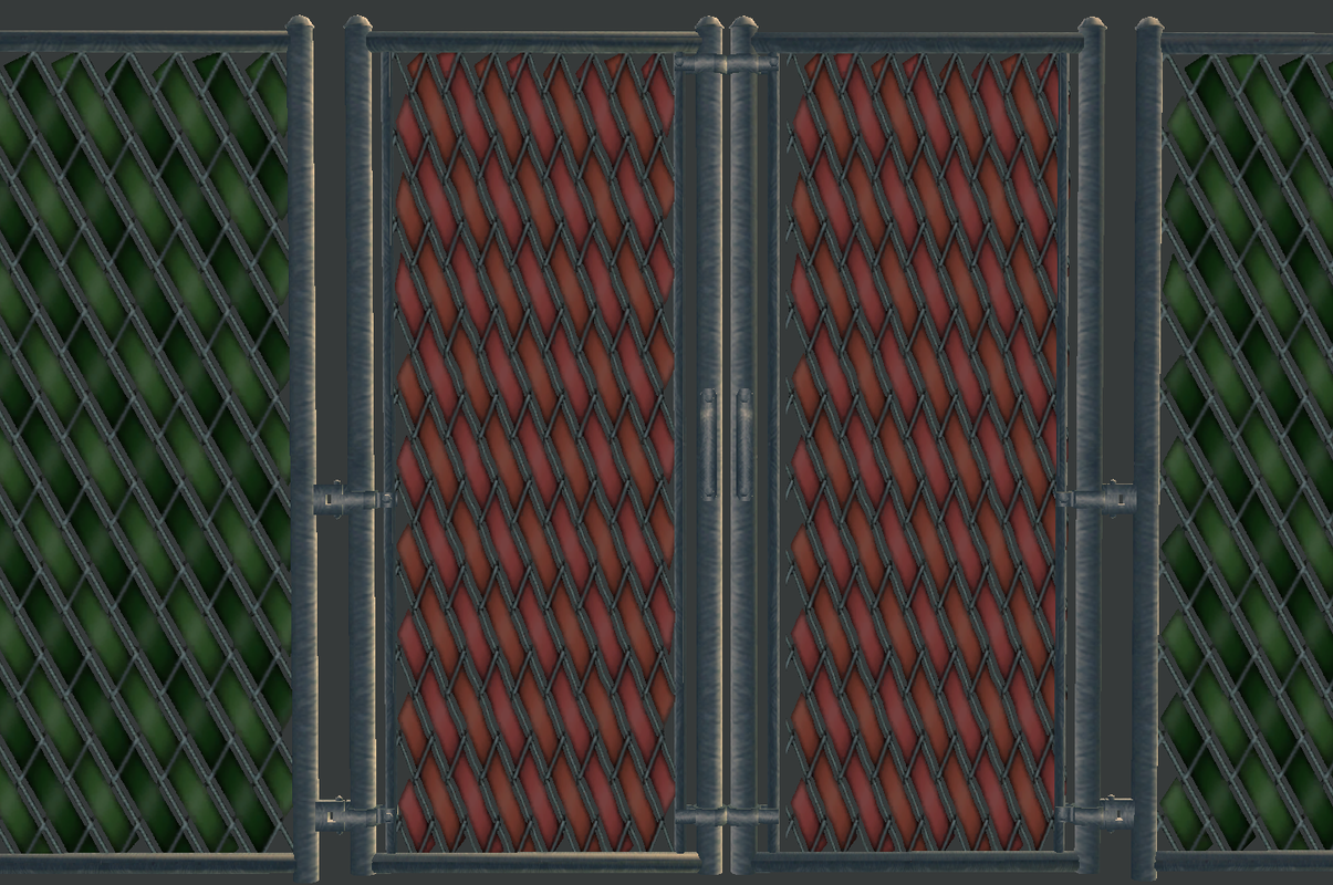 chain link gate