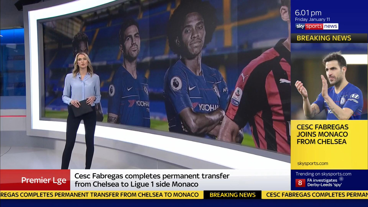 11 January - 18.00.00 - Sky Sports News At 6 2019. A comprehensi