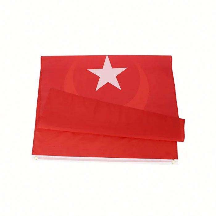Turkey Flag Close Up