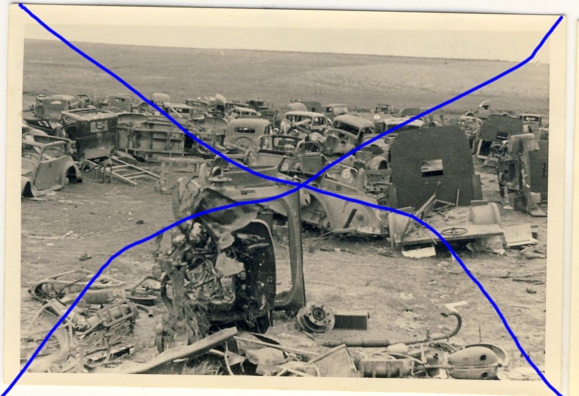 Rußland 2.WK Panzer Flugzeug ARI=Flak-Geschütz R