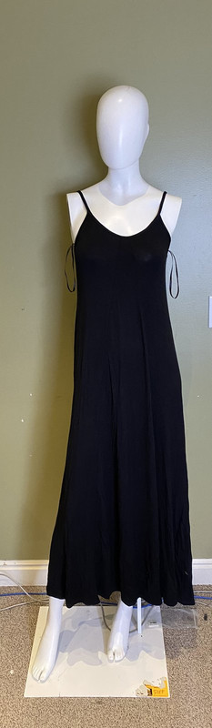 LOVEAPPELLA MAXI DRESS WOMENS BLACK S P2953-SMO