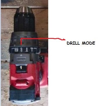 2804 drill mode