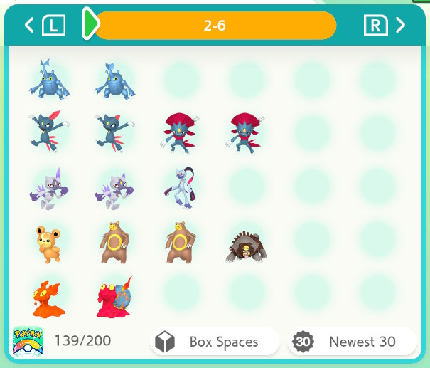 Harmony Friends' living dex, page 2-6