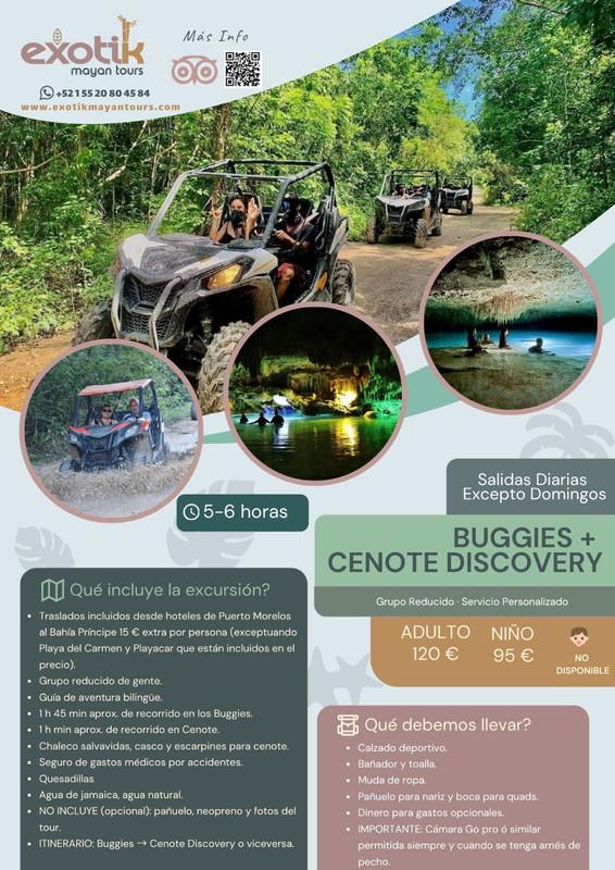 Ofertas Excursiones en la Riviera Maya - Exotik Mayan Tours - Foro Guías y Excursiones