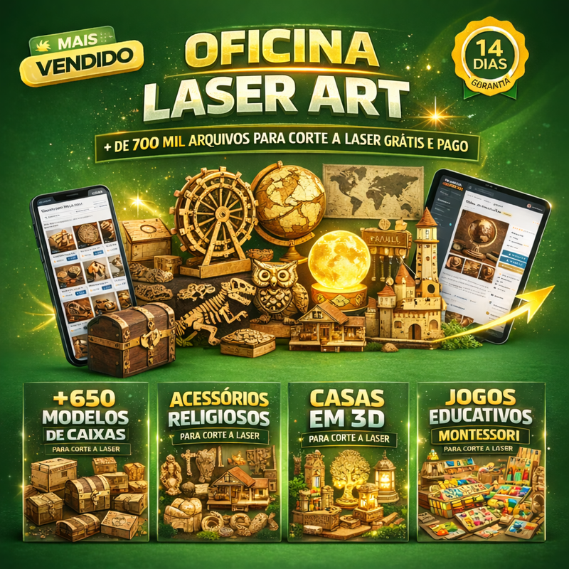 Banner Oficina Laser Art