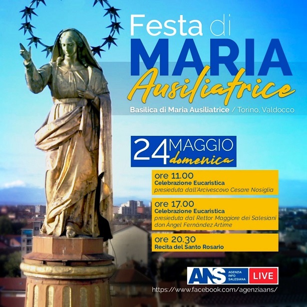 Festa di Maria Ausiliatrice: insieme pure a distanza dans Apparizioni mariane e santuari Festa-di-Maria-Ausiliatrice-insieme-pure-a-distanza