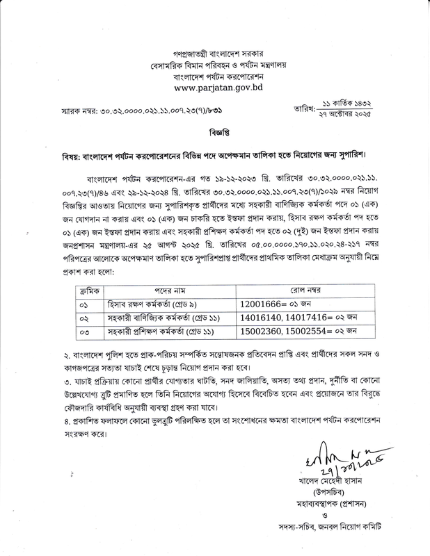 Parjatan-Corporation-Panel-Result-2025-PDF