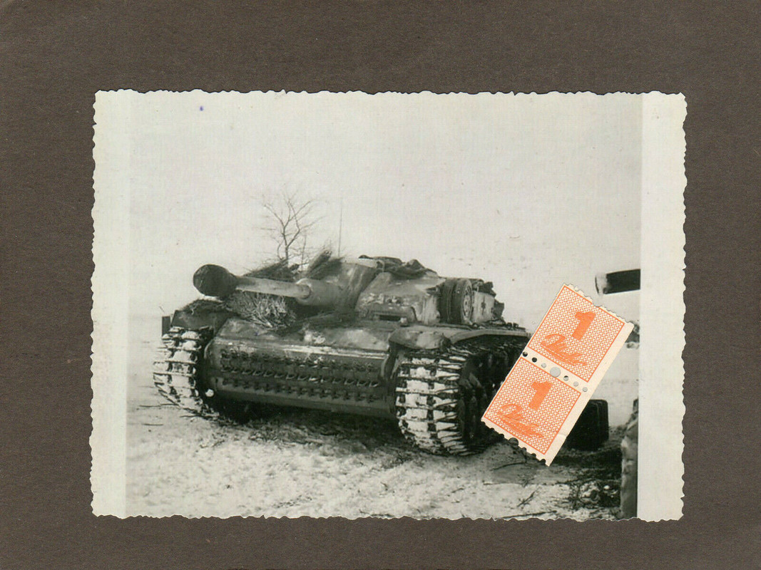 Foto Wehrmacht Panzer Jäger StuG Sturmgeschütz .