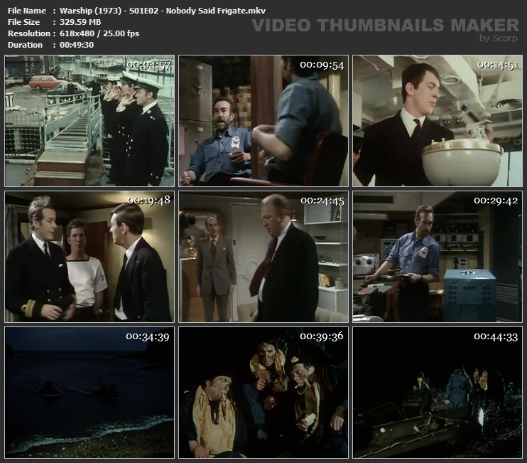 Warship (1973) - S01E02 - Nobody Said Frigate.mkv