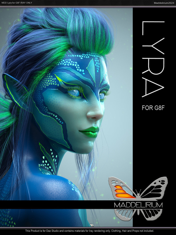MDD Lyra for G8F IRAY Only