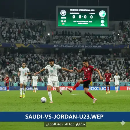 بث مباشر مباراة السعودية والأردن الأولمبي - كأس آسيا تحت 23 سنة