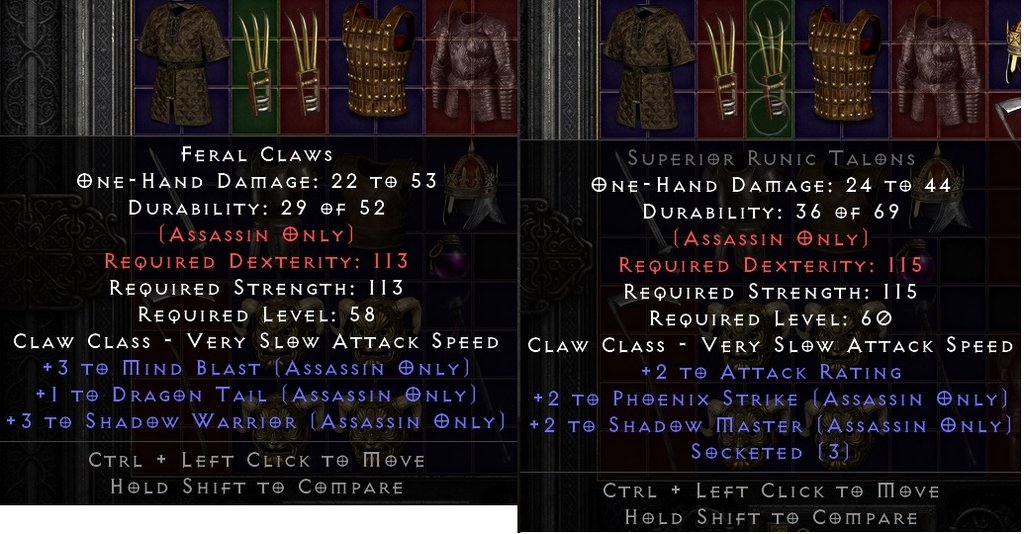 _ Useful Claw Bases? _ - Topic - d2jsp