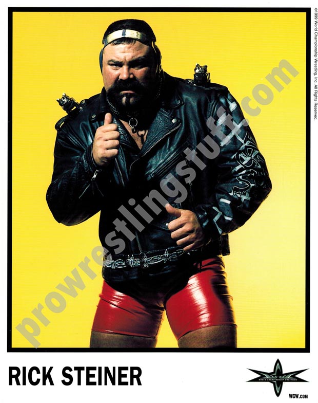 Rick Steiner WCW 8x10 promo photo