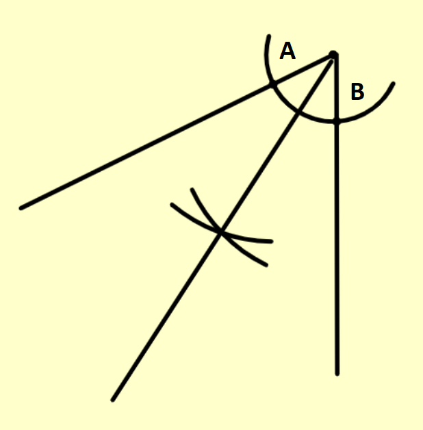 Using a compass and straightedge only, copy angle X and bise Quizlet