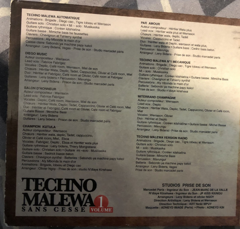 Techno Malewa Sans Cesse Volume 1 (2)