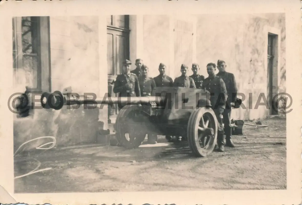 S882 Panzerjäger 2. Panzer-Division DR mit 5cm PaK Geschütz camo Frankreich 1943