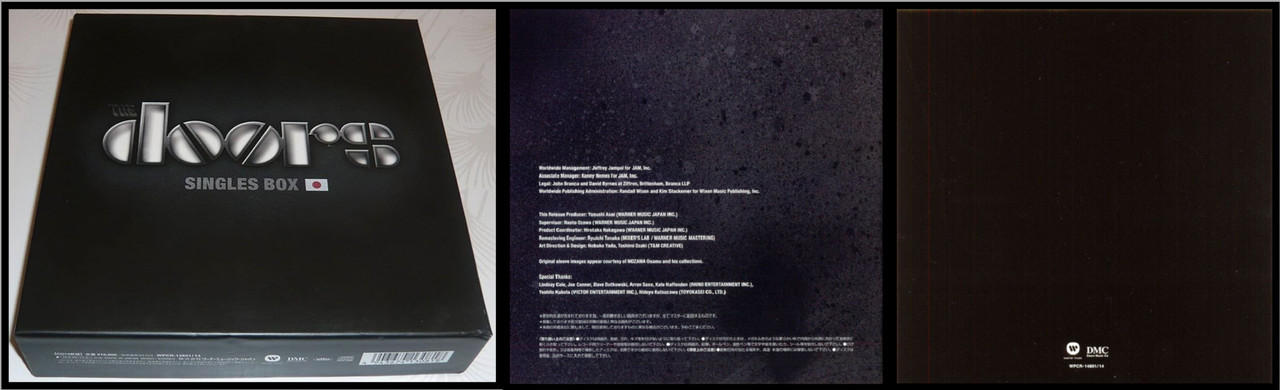 doors SINGLES BOX 限定盤　シュリンク付 The Doors – Singles Box – Box Set (Compilation): 14 x CD, 2013