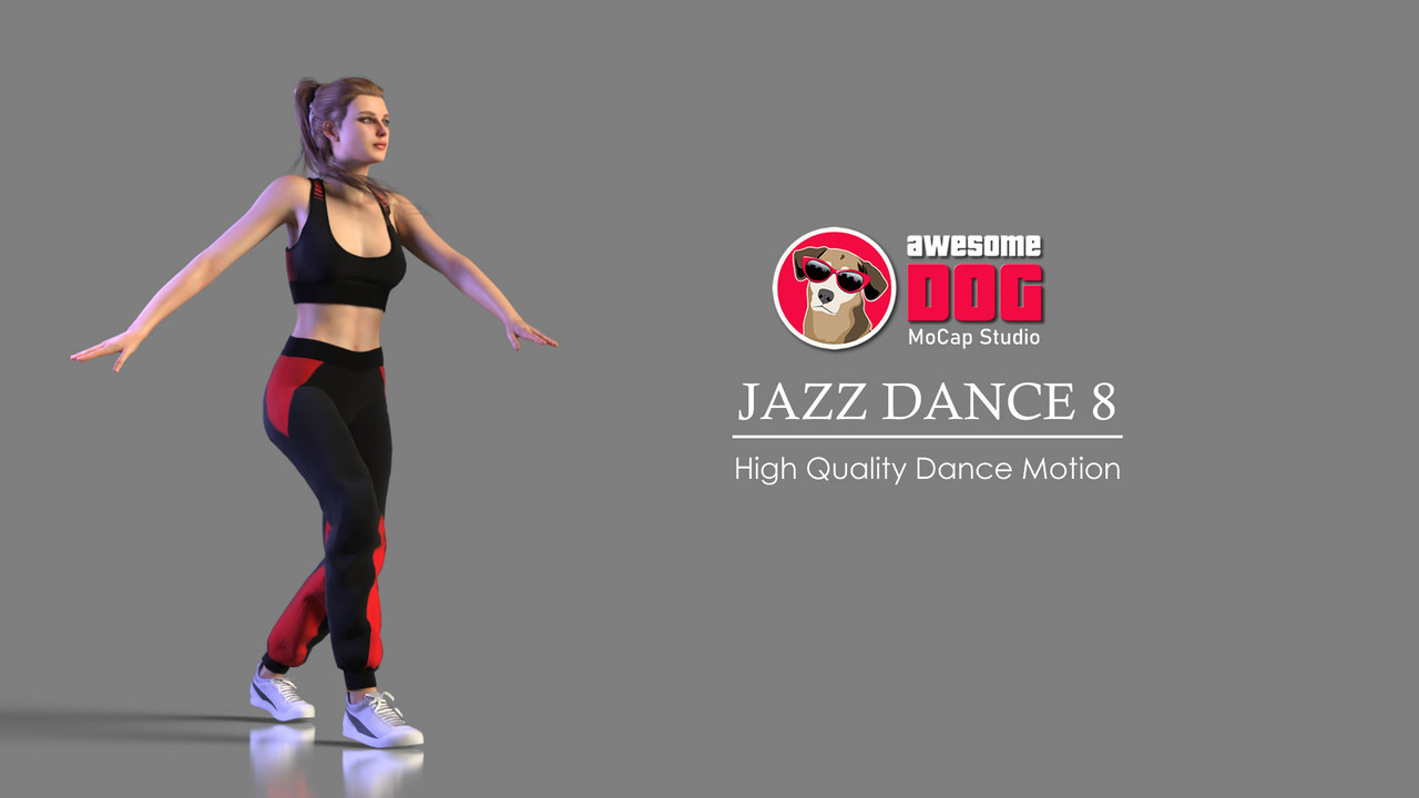 [ Reallusion Motion ] Jazz Dance 8