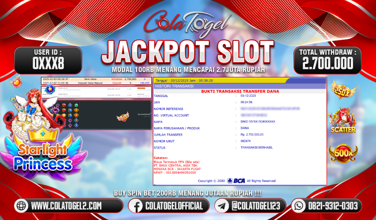 JACKPOT SLOT GACOR!!