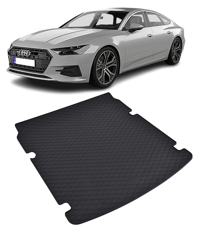 Tavita auto AUDI A7 2018-prezent, protectie portbagaj, Cri-Flo, din cauciuc 100%, compatibil cu autoturismul AUDI A7