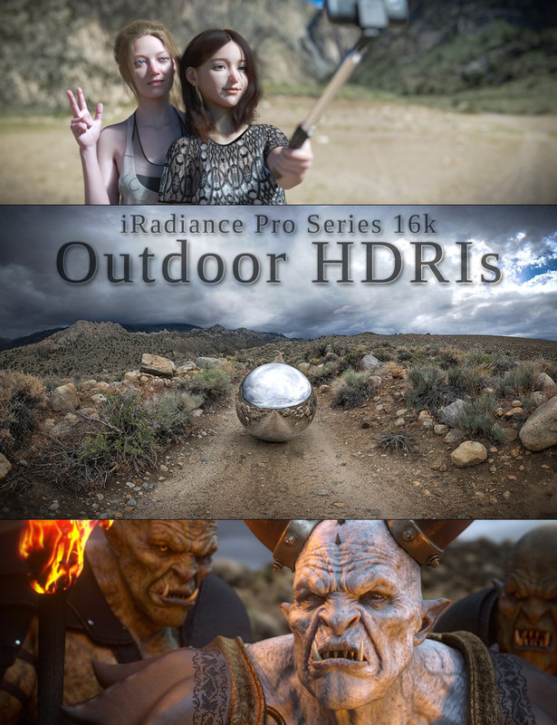 iRadiance Pro Series 16k HDRIs - Big Outdoors