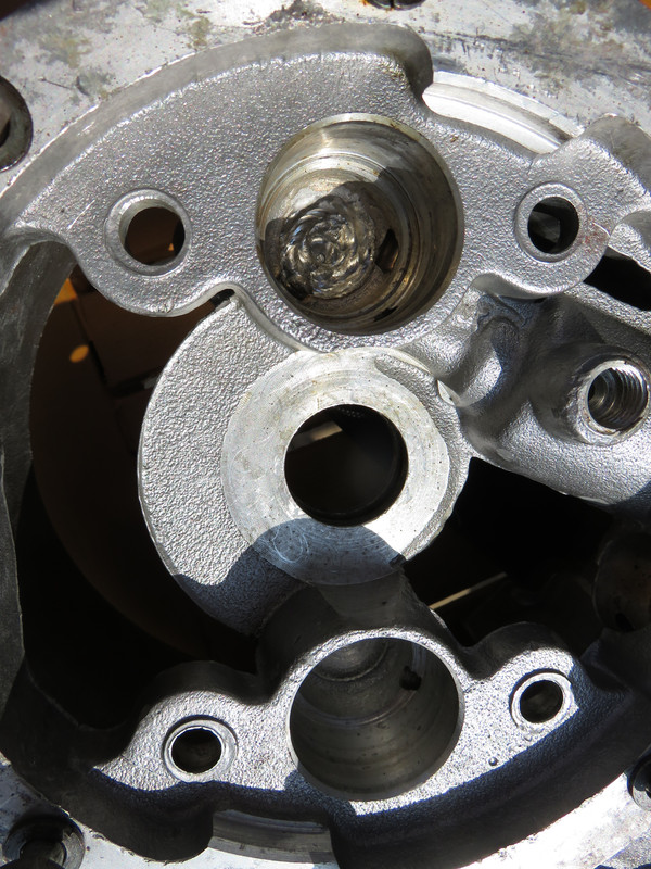 OD other side following welding