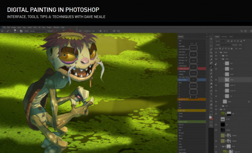 Digital Painting in Photoshop with Dave Neale