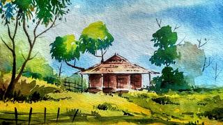 Painting Watercolor Landscapes In Easy Way
