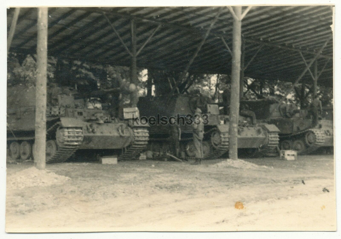 Foto Jagdpanzer Tiger Sd. Kfz. 184 ELEFANT schwere Panzerjäger Abt. 653
