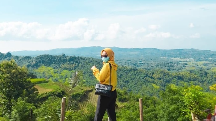 Teras Langit di Ganding, Sumenep, Jawa Timur.