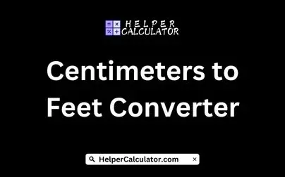 Centimeters to Feet Converter