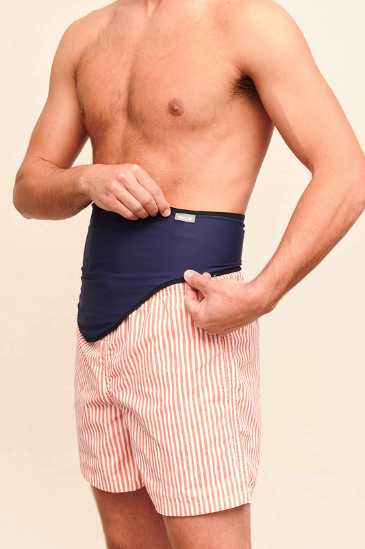 Ostomy Hernia Belt Side View