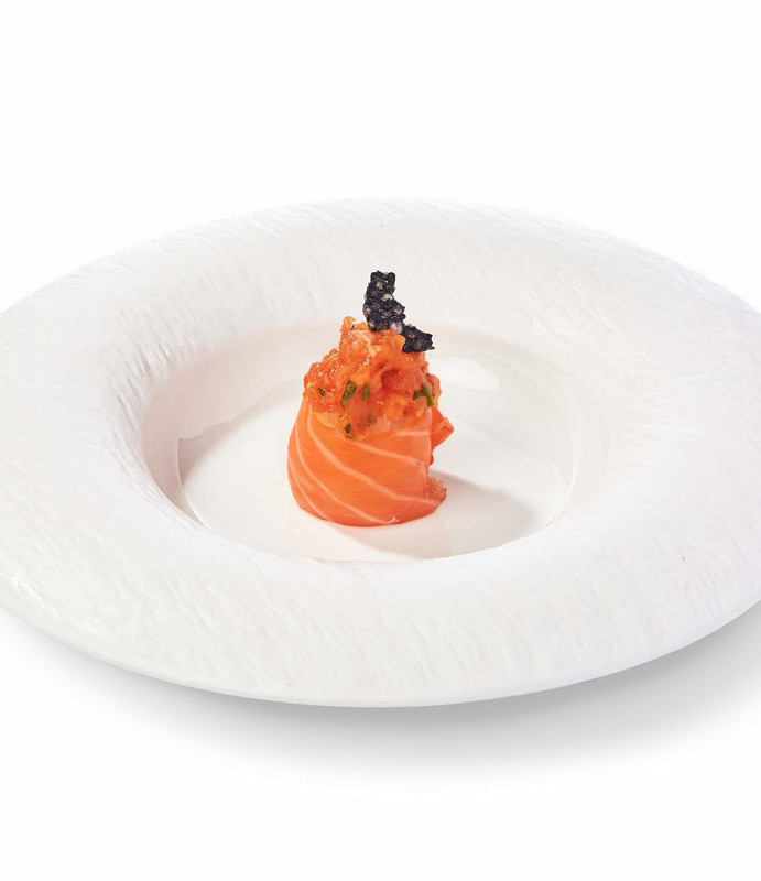 47. Gunkan spicy sake - 2 pezzi