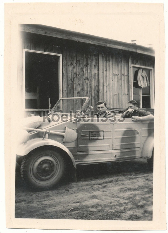 Kübelwagen VW Typ 82 PKW Südfront Tarnlackierung